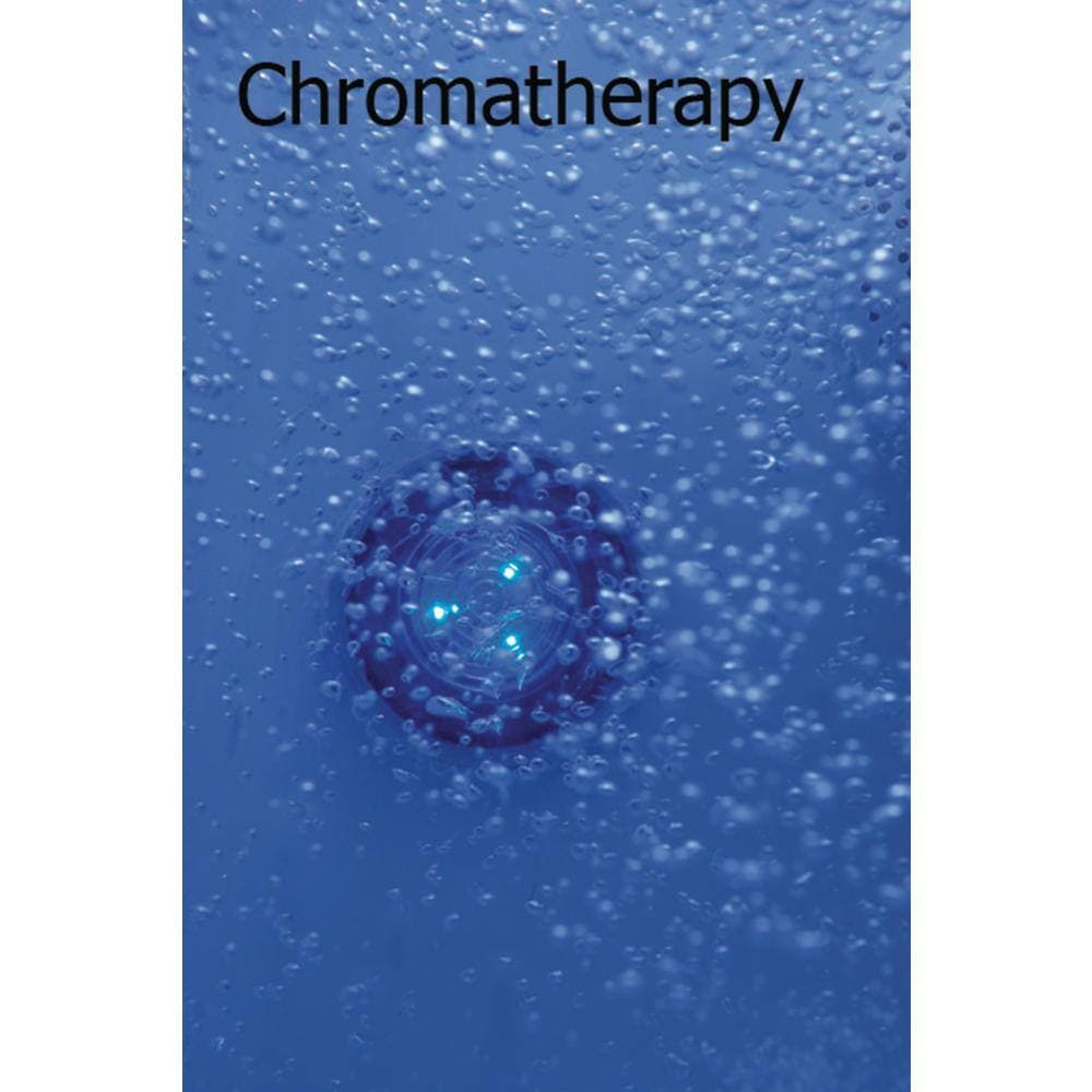 Aquatic Serenity 1 - 72 in. Rectangular Bathtub with Center Drain in Acrylic Drop-in DriftBath and Chromotherapy Biscuit (2)