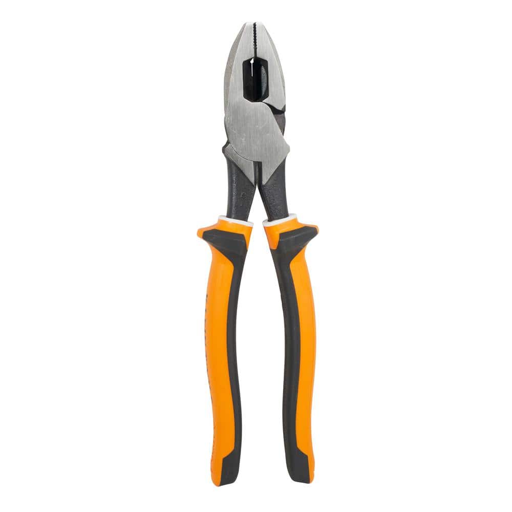 Klein Tools Insulated Pliers, Slim Handle Side Cutters, 8-Inch (3)