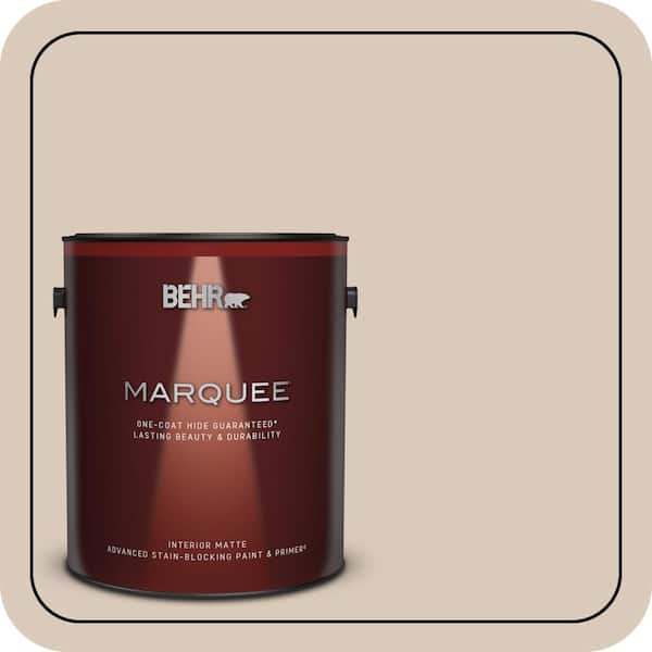 BEHR PREMIUM PLUS 5 gal. #ICC-22 Haze Semi-Gloss Enamel Low Odor Interior Paint & Primer (4)