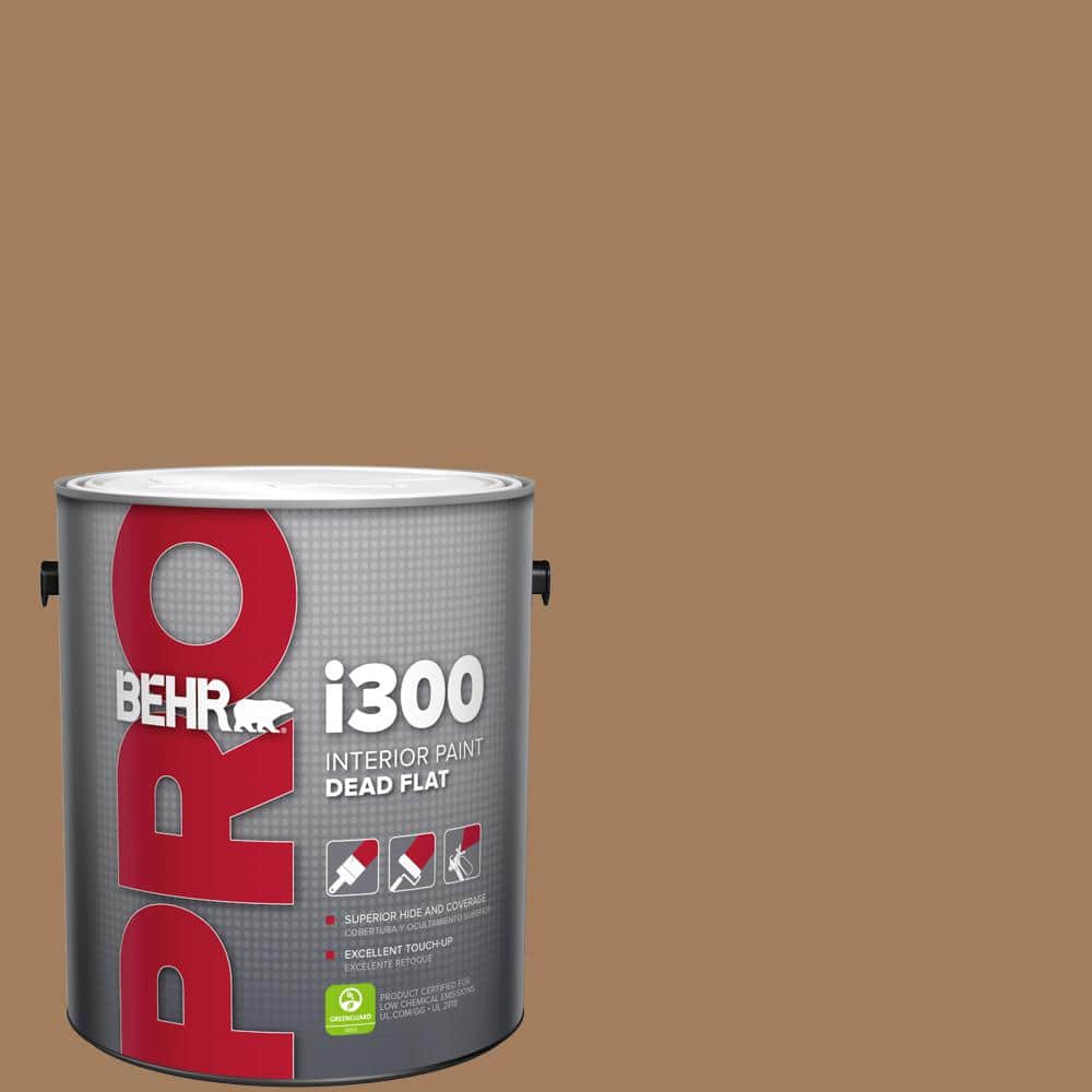 BEHR PRO 1 gal. #N250-5 Ancient Pottery Dead Flat Interior Paint (1)