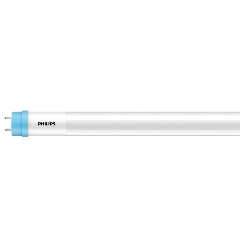 Philips 32-Watt Equivalent 4 ft. T8 Tube G13 Base LED Linear Light Bulb Daylight 5000K (1-Pack)