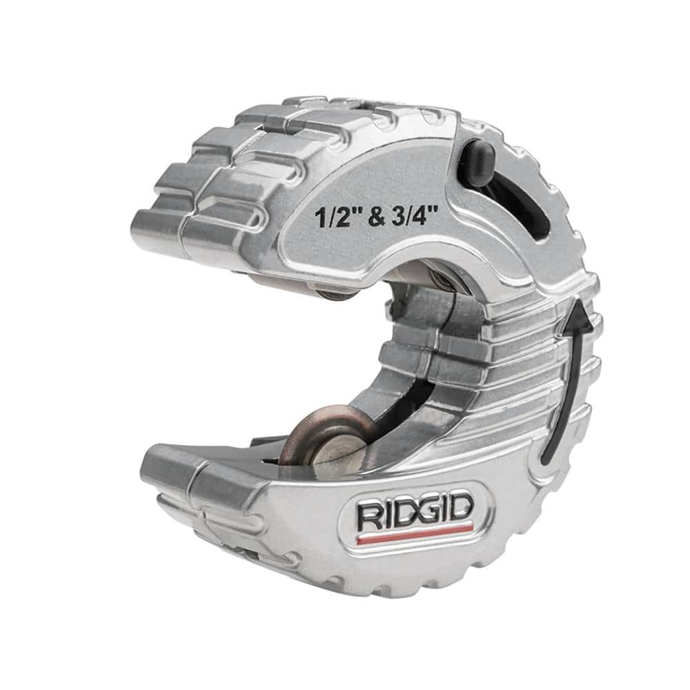 RIDGID 1/2 in. to C34 "C" Style Close Quarters Quick Change Pipe & Tubing Cutter w/ Spring Loaded Cutting Wheel