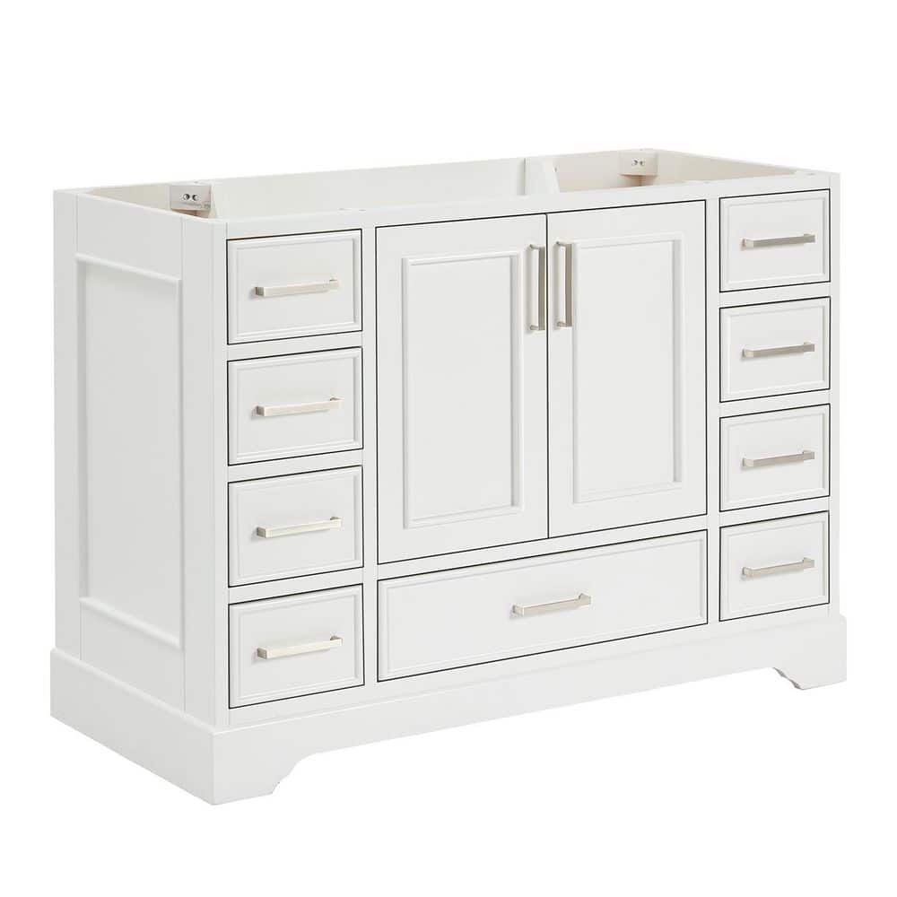 ARIEL Stafford 48.75 in. Freestanding Bathroom Vanity Cabinet without Top (Assembled) (4)