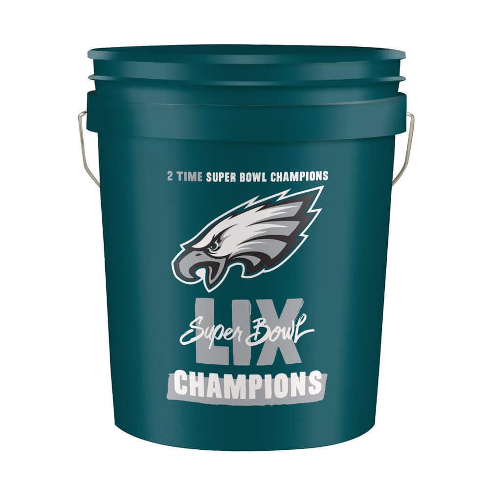 Leaktite Philadelphia Eagles SB Champ 5 Gallon Green Bucket