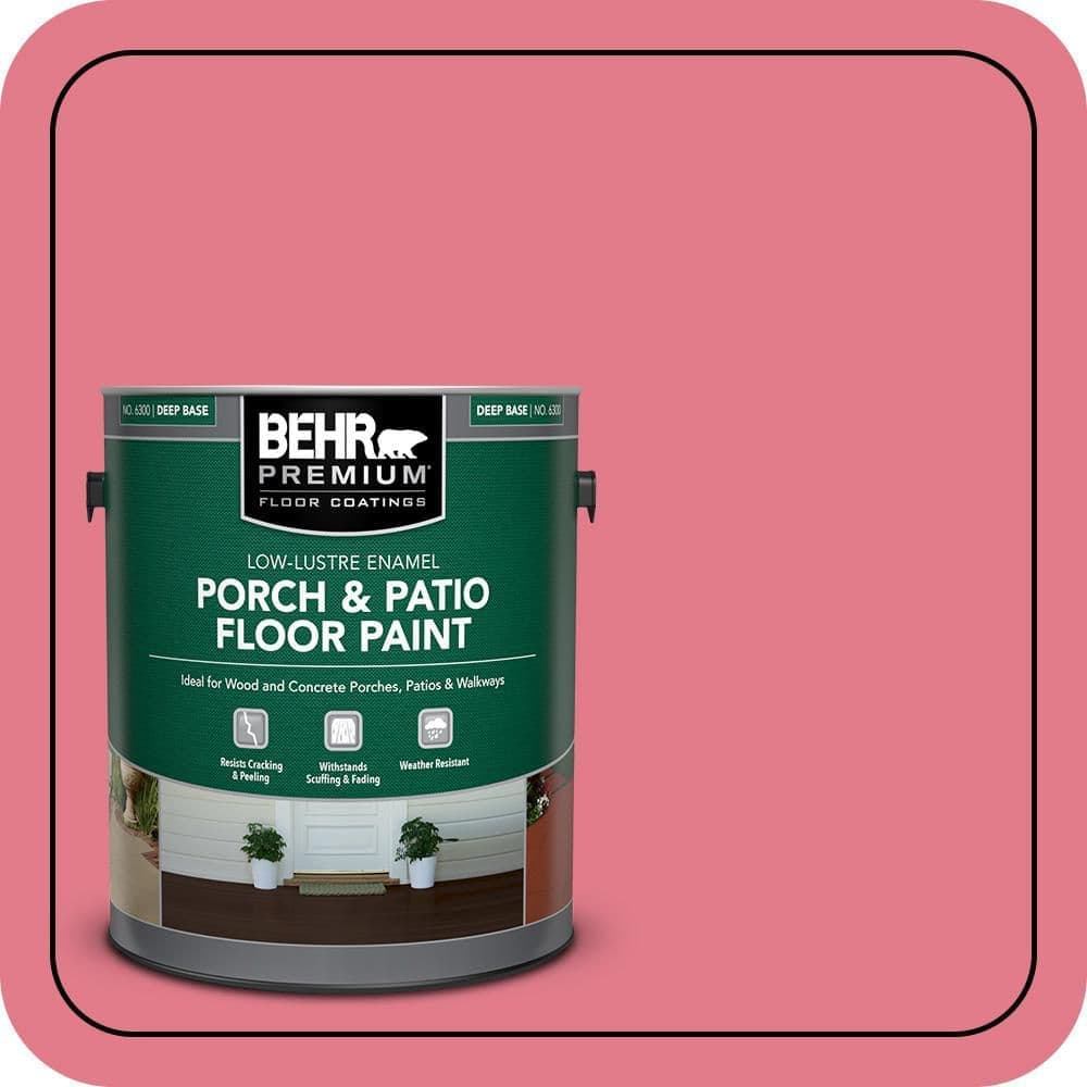 BEHR PREMIUM #P150-4 Low-Lustre Enamel Interior/Exterior Porch and Patio Floor Paint (1)