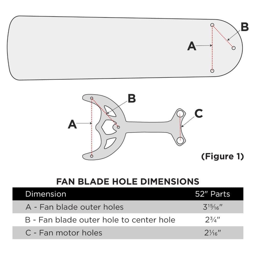 Westinghouse Replacement Fan Blade Arms (5-Pack) (4)
