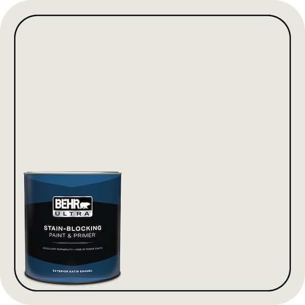 BEHR ULTRA 1 qt. #PWN-64 Silver Dust Satin Enamel Exterior Paint & Primer (2)