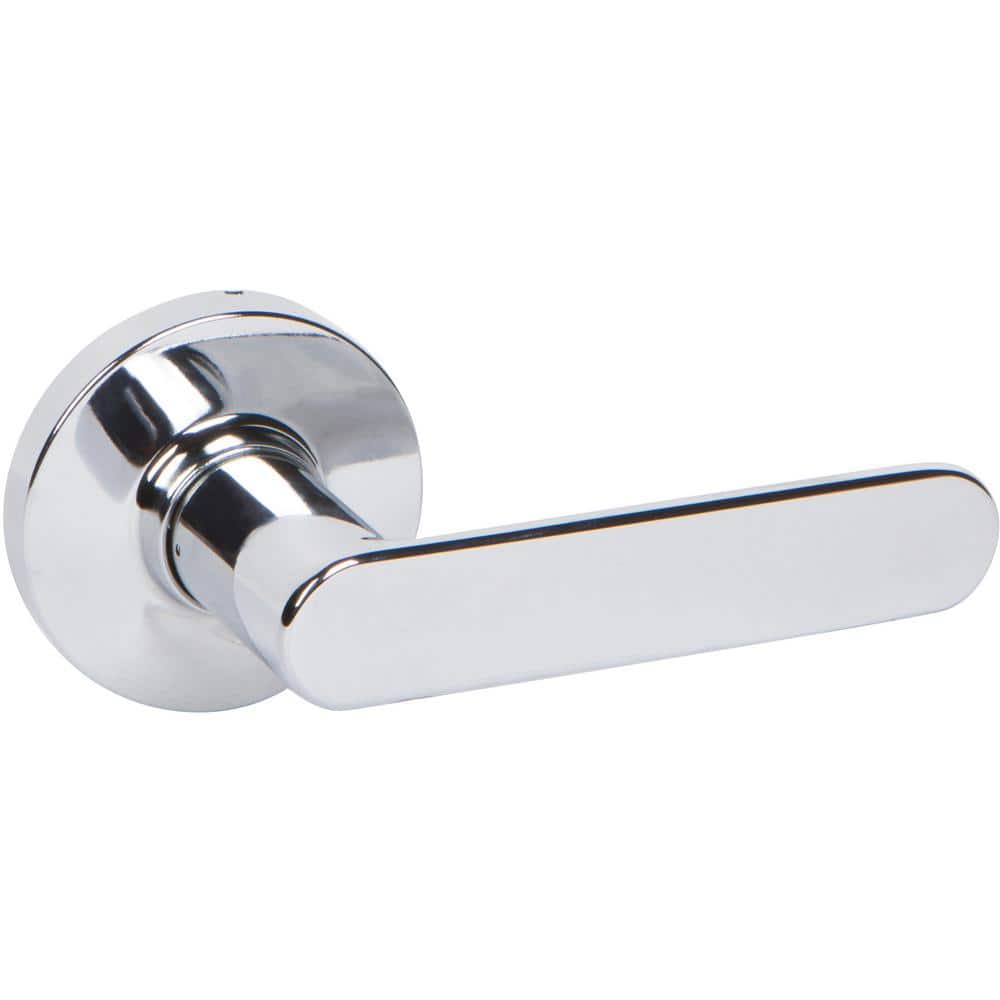DELANEY HARDWARE VL Series Contemporary Style Polished Chrome Straight Single Dummy Door Lever (1)