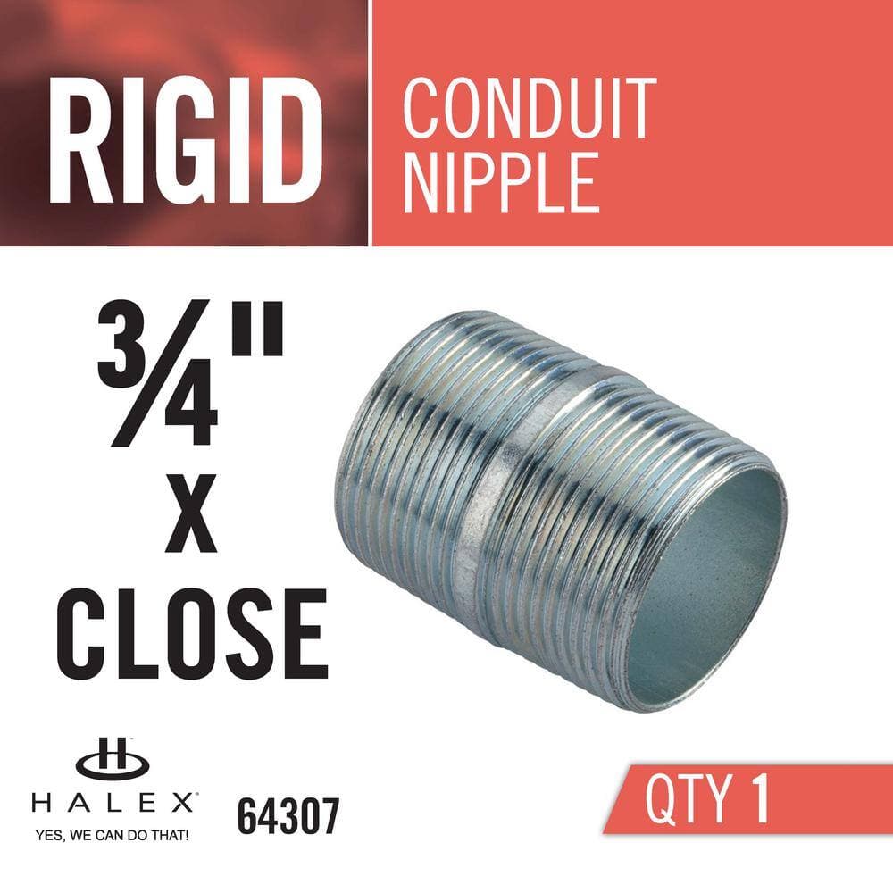 Halex 3/4 in. Rigid Conduit Nipple (2)