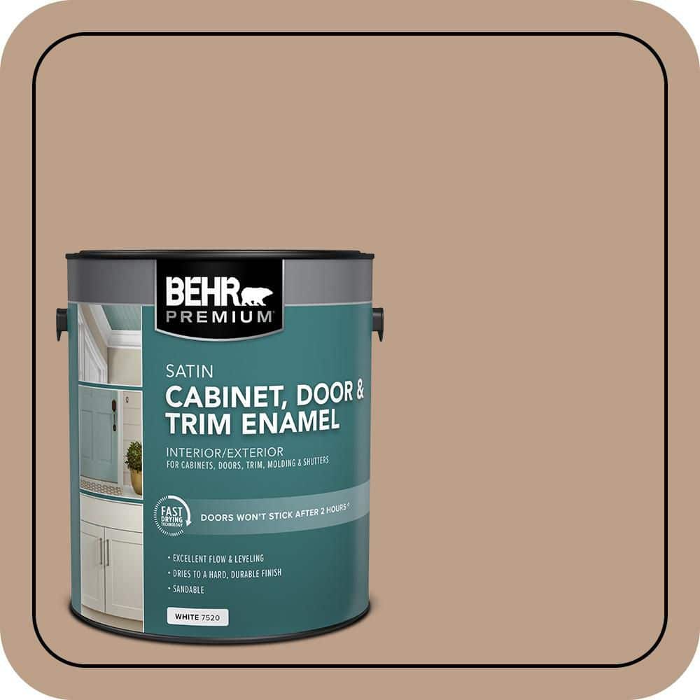 BEHR PREMIUM 1 gal. #N240-4 Sierra Satin Enamel Interior/Exterior Cabinet, Door & Trim Paint