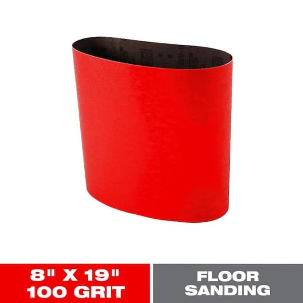 DIABLO 8 in. x 19 in. 60-Grit Sanding Belt for EZ-8 Sanders (4)
