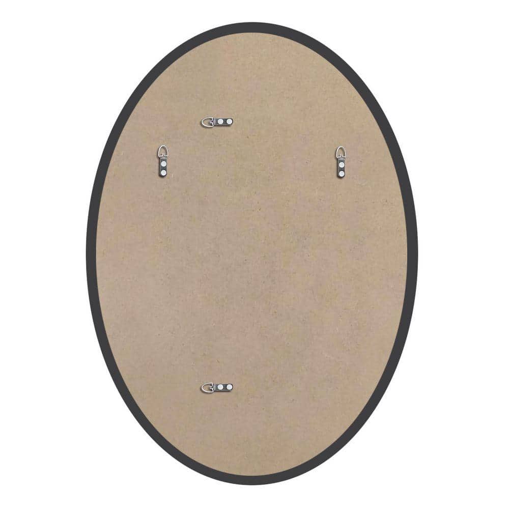 KOHROS 20 in. W x 28 in. H Silver Frameless Bathroom Mirror (2)