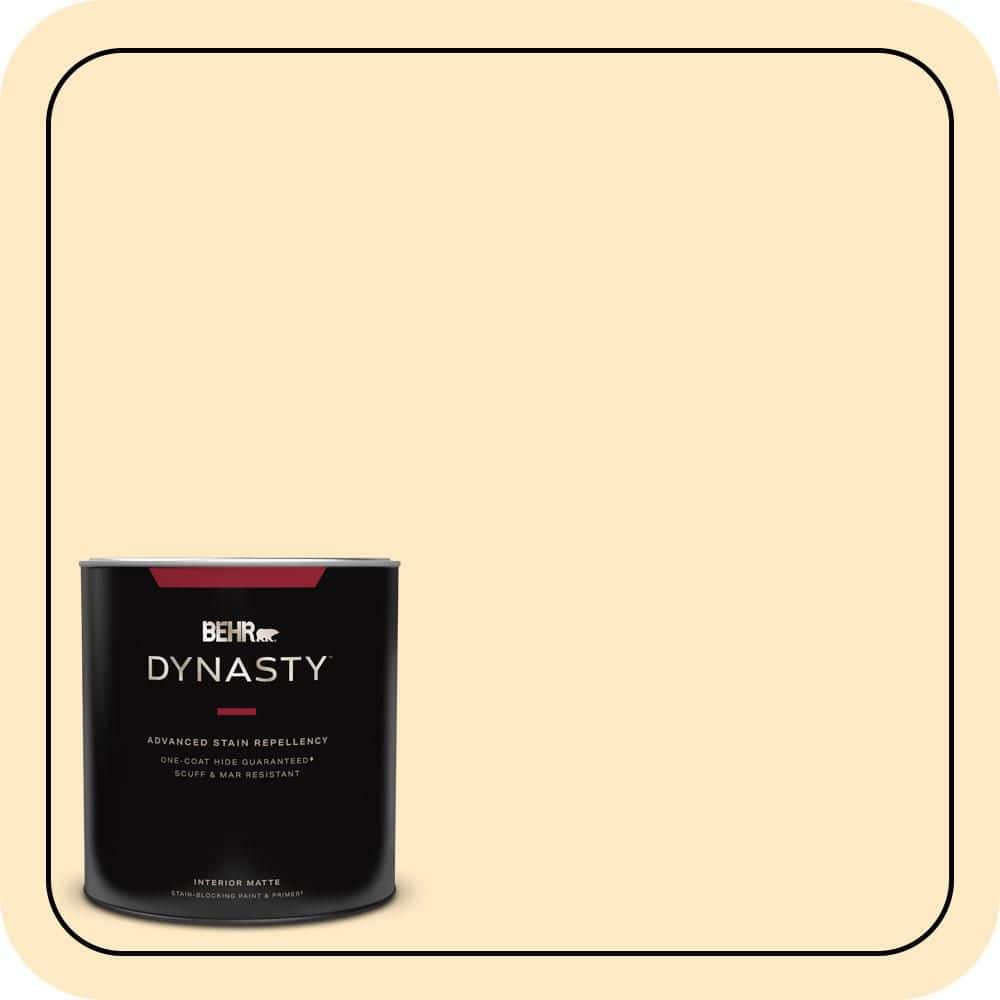 BEHR DYNASTY 1 qt. #P250-1 Papaya Sorbet Matte Interior Stain-Blocking Paint & Primer