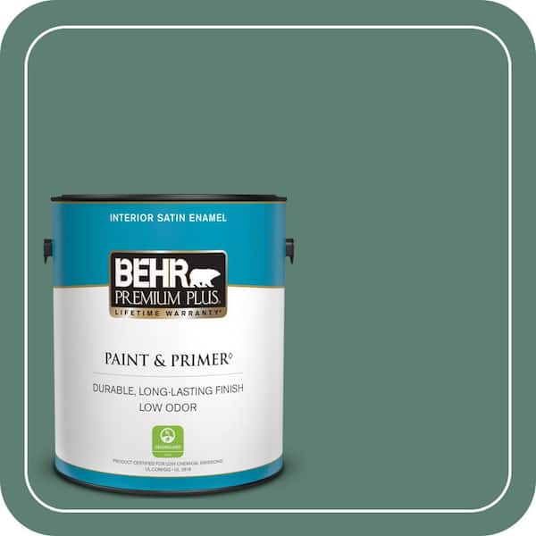 BEHR PREMIUM PLUS #M440-6 Trellis Vine Enamel & Primer Color Sample (3)