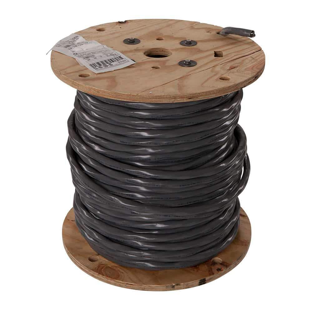 Southwire 500 ft. 2-2-2-4 Gray Stranded AL SER Cable (3)