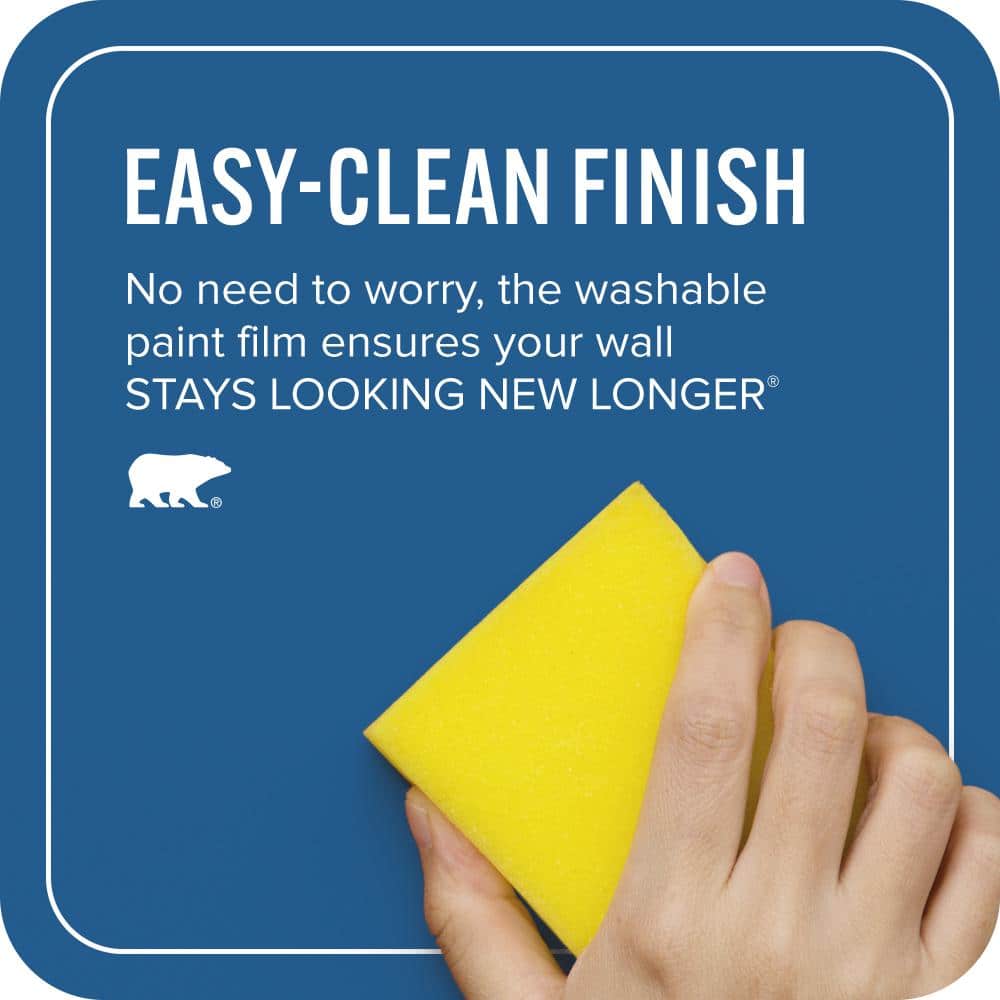 BEHR ULTRA 1 gal. #S-G-570 Sapphire Lace Extra Durable Flat Interior Paint & Primer (4)