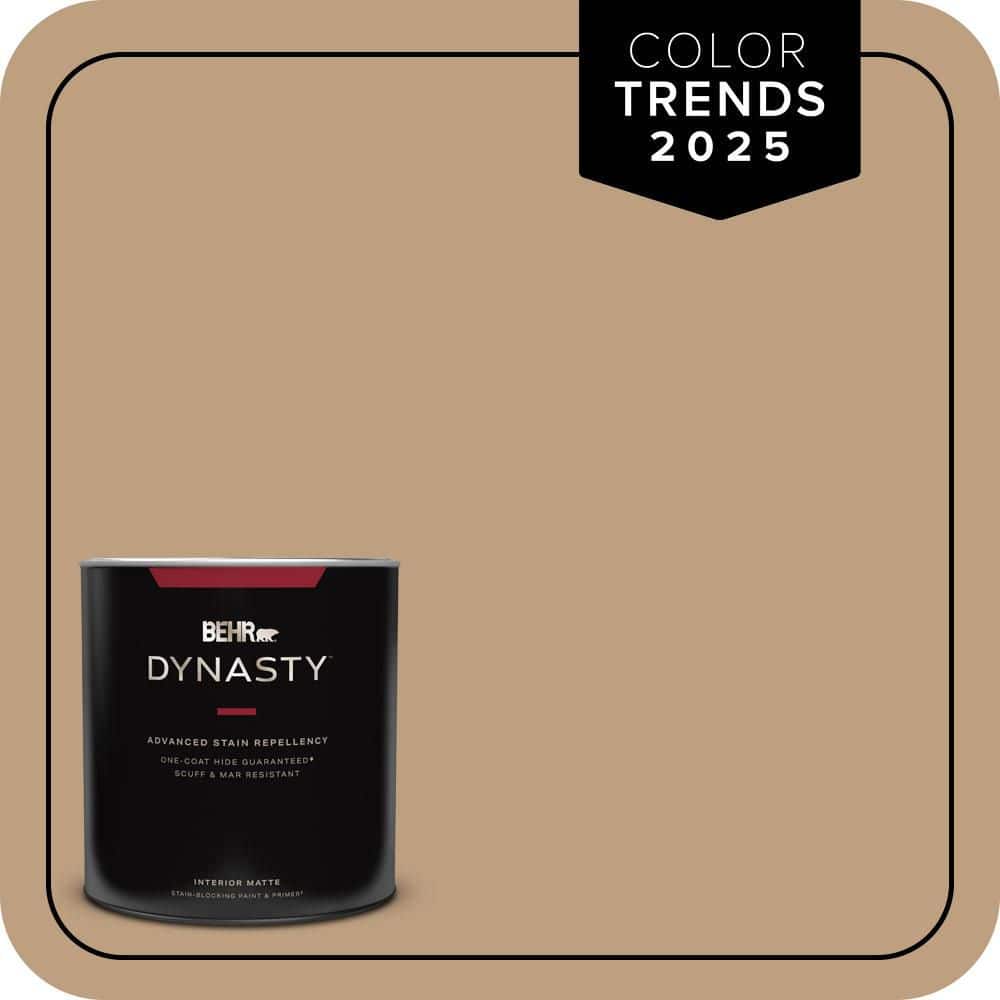 BEHR DYNASTY 1 qt. #N270-4 Oxford Street One-Coat Hide Matte Interior Stain-Blocking Paint and Primer