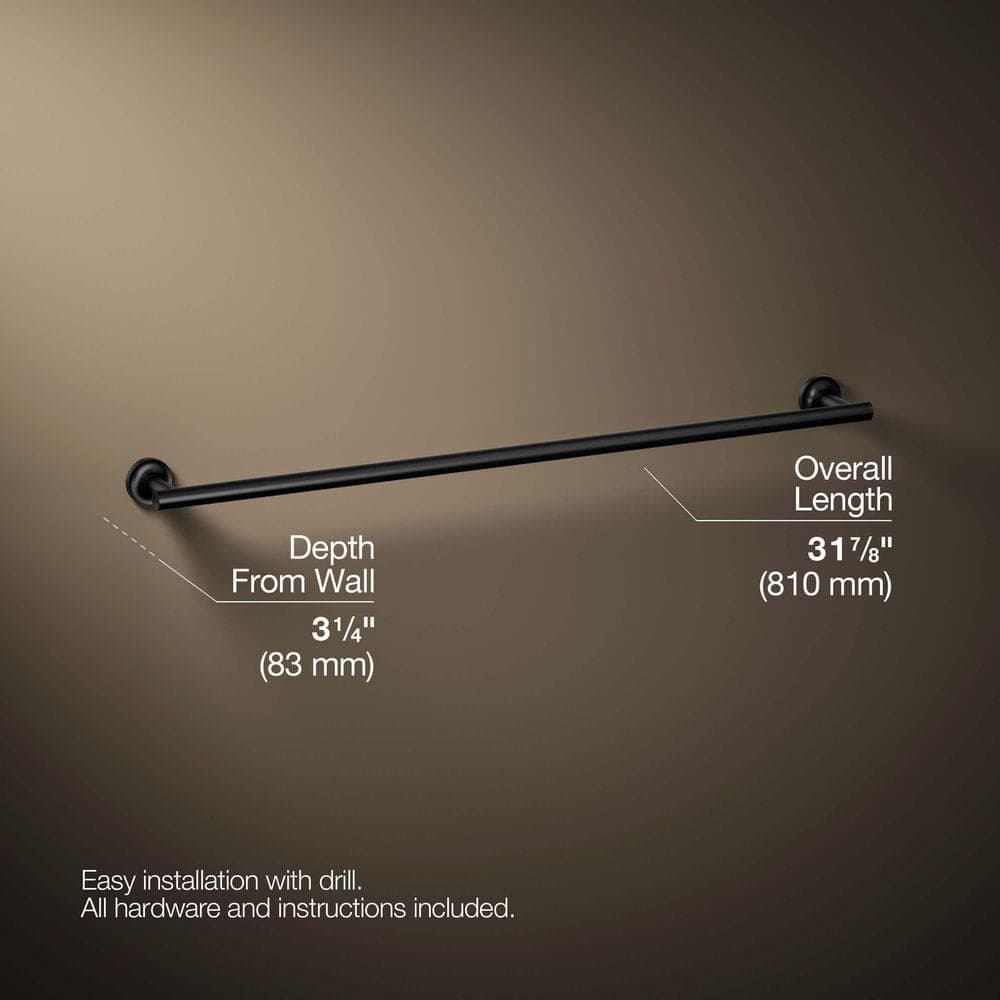 KOHLER Purist Wall Mounted Towel Bar (3)