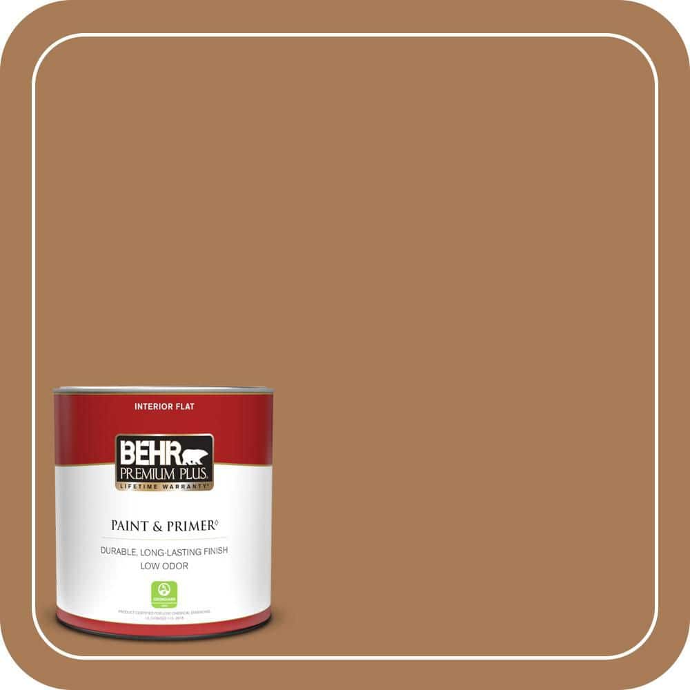BEHR PREMIUM PLUS #S270-7 Antique Penny Enamel Low Odor & Primer