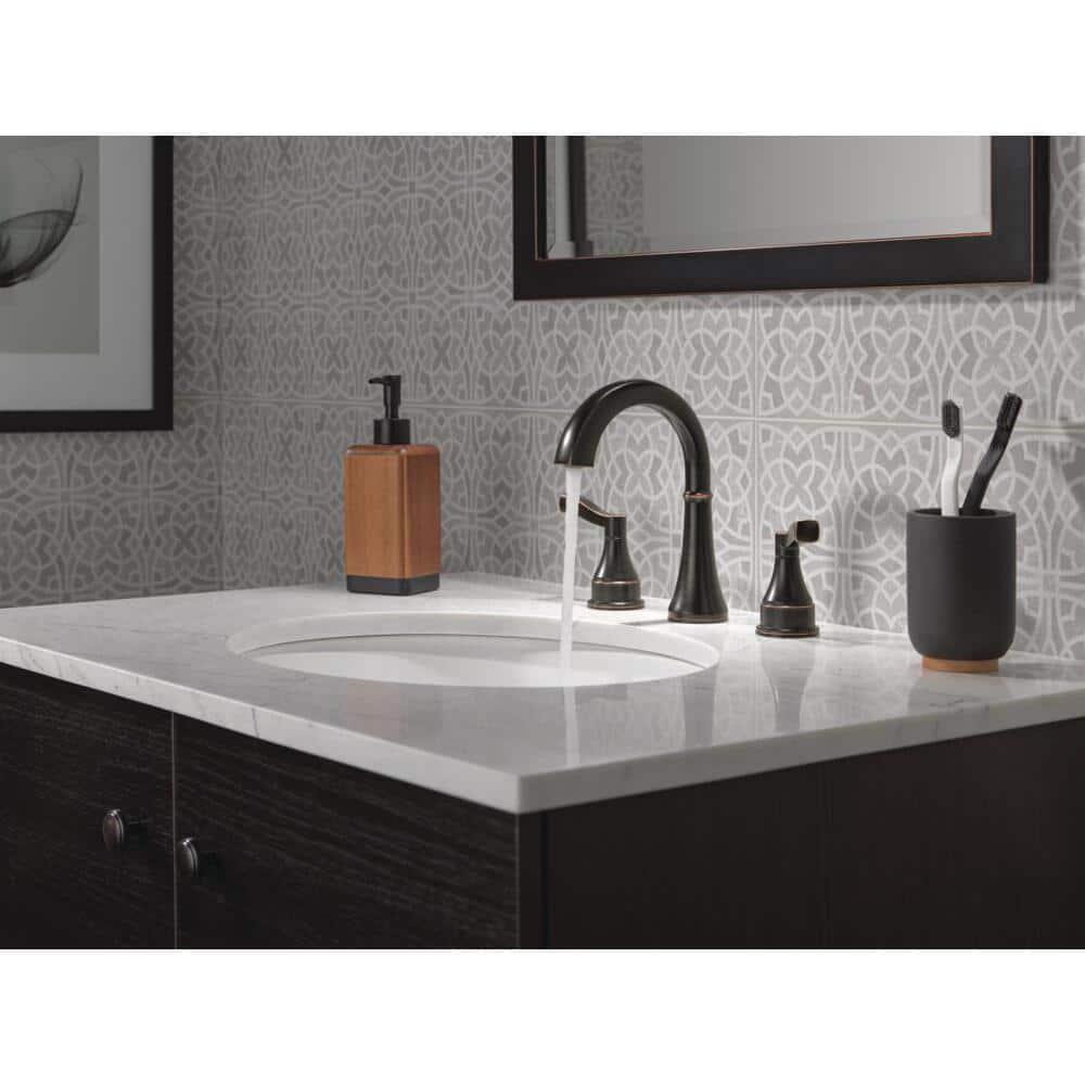 Delta Faryn 8 in. Widespread Double-Handle Bathroom Faucet in Oil Rubbed Bronze (3)