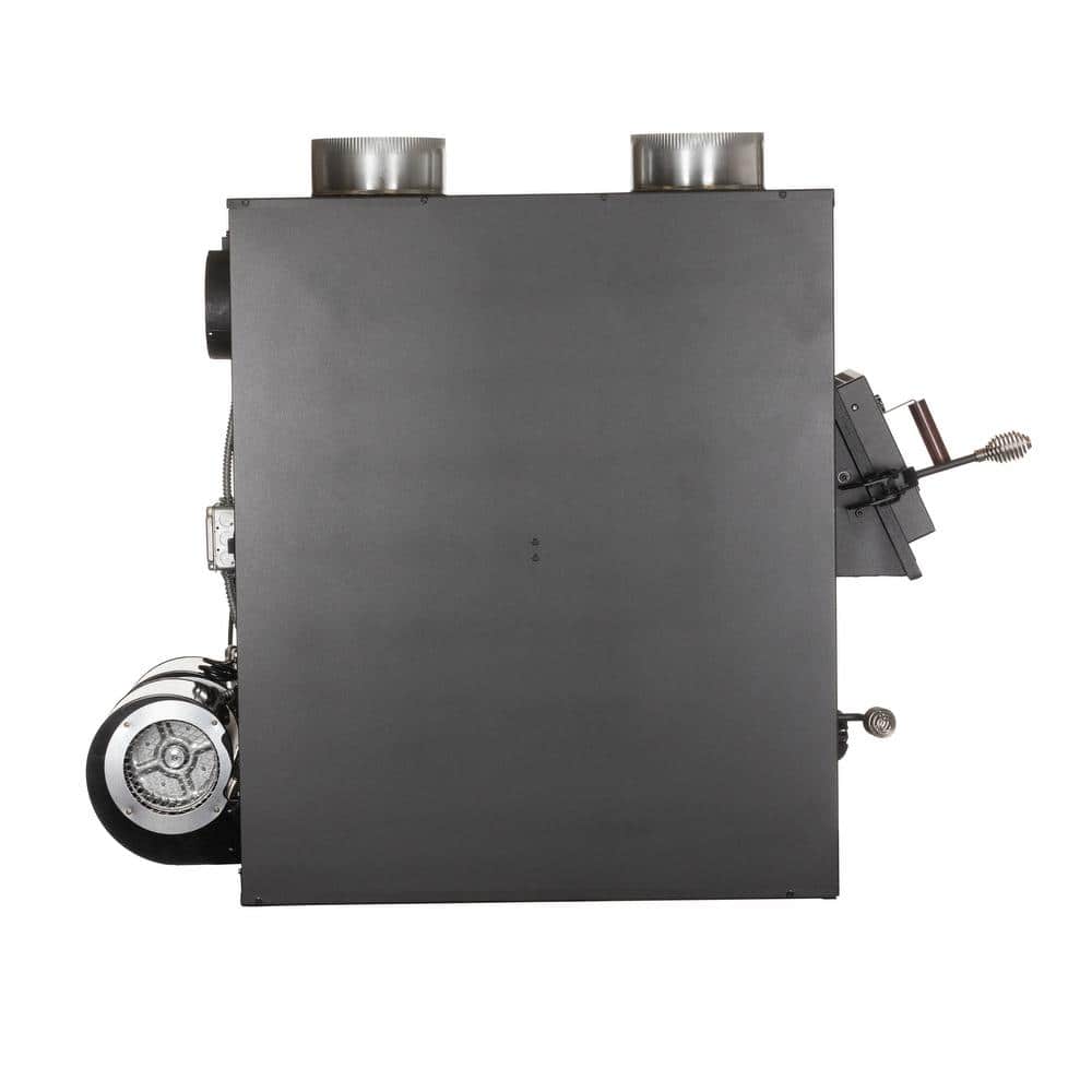 US Stove Hot Blast 139,000 BTU Coal Furnace with Twin Blowers (2)