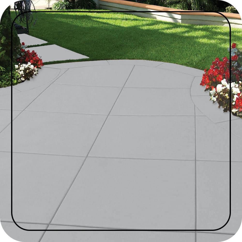 BEHR PREMIUM 1 gal. #N510-1 Silver Shadow Low-Lustre Enamel Interior/Exterior Porch and Patio Floor Paint (3)