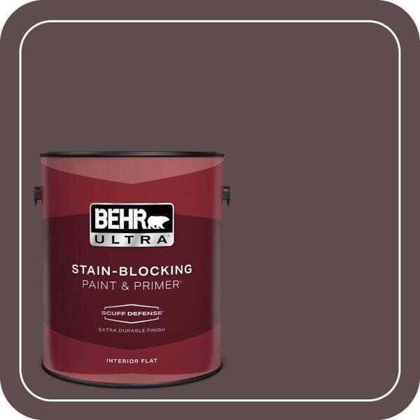 BEHR PREMIUM PLUS #740B-7 Smooth Coffee Enamel Low Odor & Primer (4)