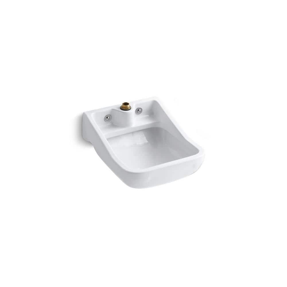 KOHLER Camerton Wall Mount Laundry/Utility Sink in White (1)