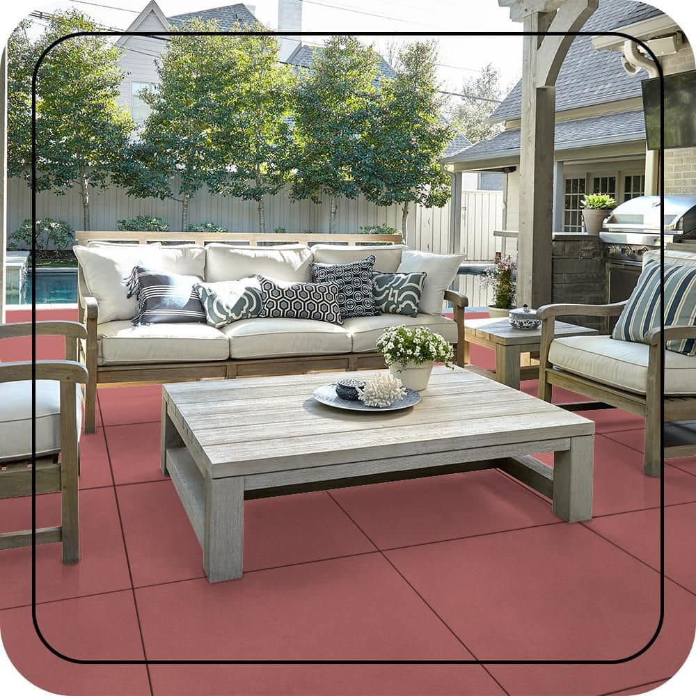BEHR PREMIUM #S140-5 Textured Low-Lustre Enamel Interior/Exterior Porch and Patio Anti-Slip Floor Paint (3)