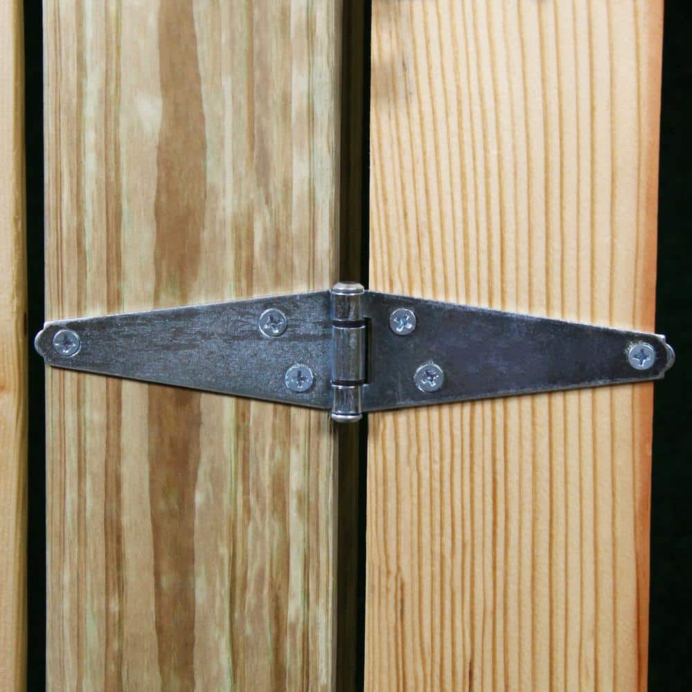 Everbilt (2-Pack) 3 in. Zinc-Plated Strap Hinge (3)