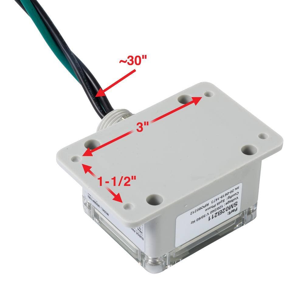 SPIKE STOPPER Resi Split Phase 120/240-Volt Surge Protector (2)