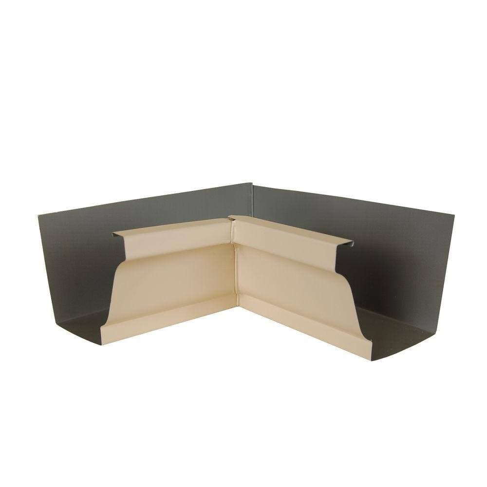 Amerimax 5 in. Light Maple Aluminum Inside Miter Box (1)