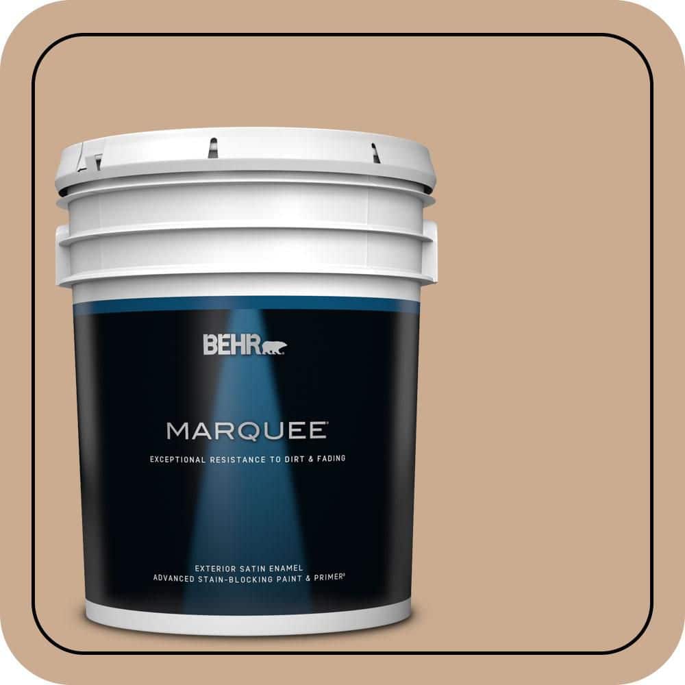 BEHR MARQUEE 5 gal. #N250-3 Pottery Wheel Satin Enamel Exterior Paint & Primer
