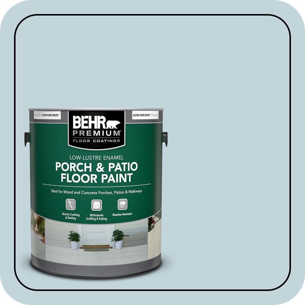 BEHR PREMIUM #S470-1 Textured Low-Lustre Enamel Interior/Exterior Porch and Patio Anti-Slip Floor Paint (1)