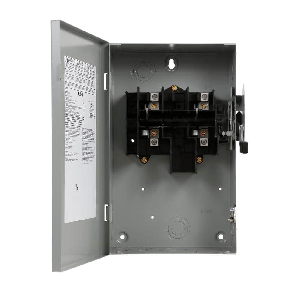 Eaton General Duty 60 Amp Non-Fusible Indoor Safety Switch (3)