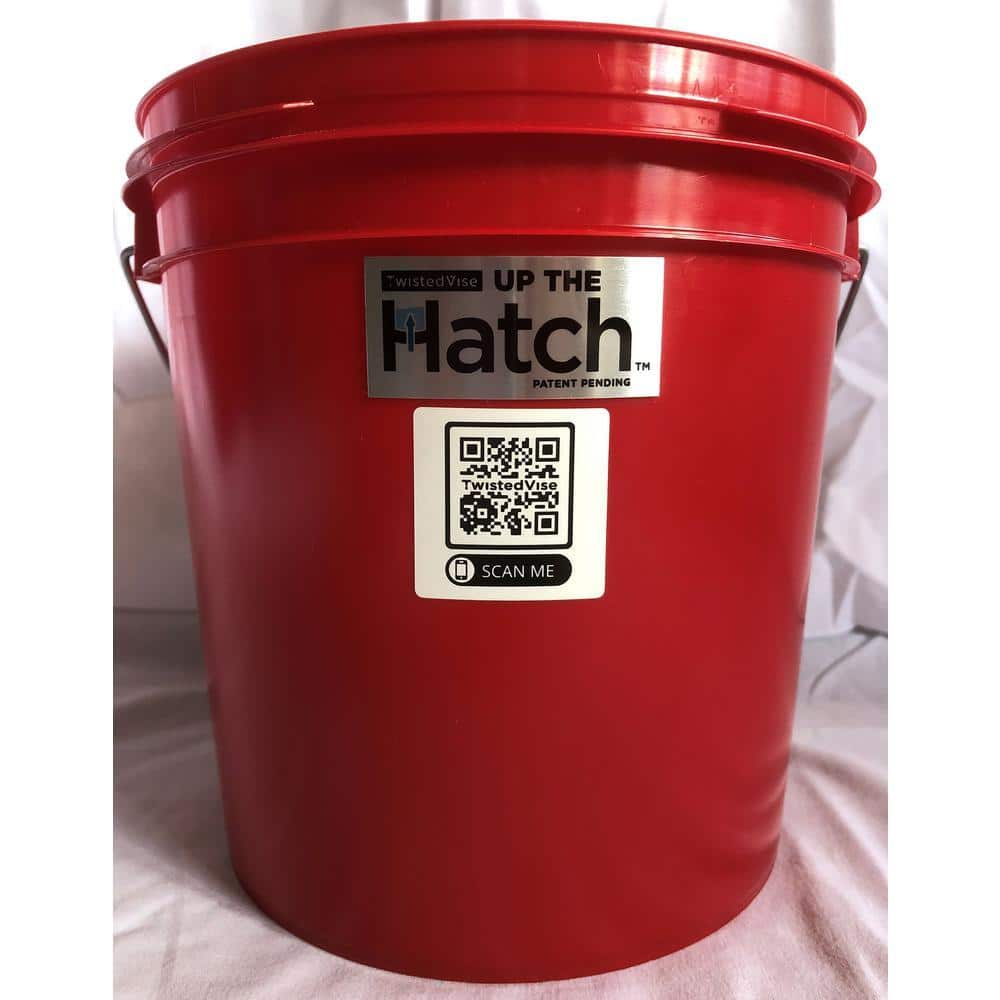TwistedVise Up The Hatch Bucket Fills from The Bottom 1 gal. size (2)