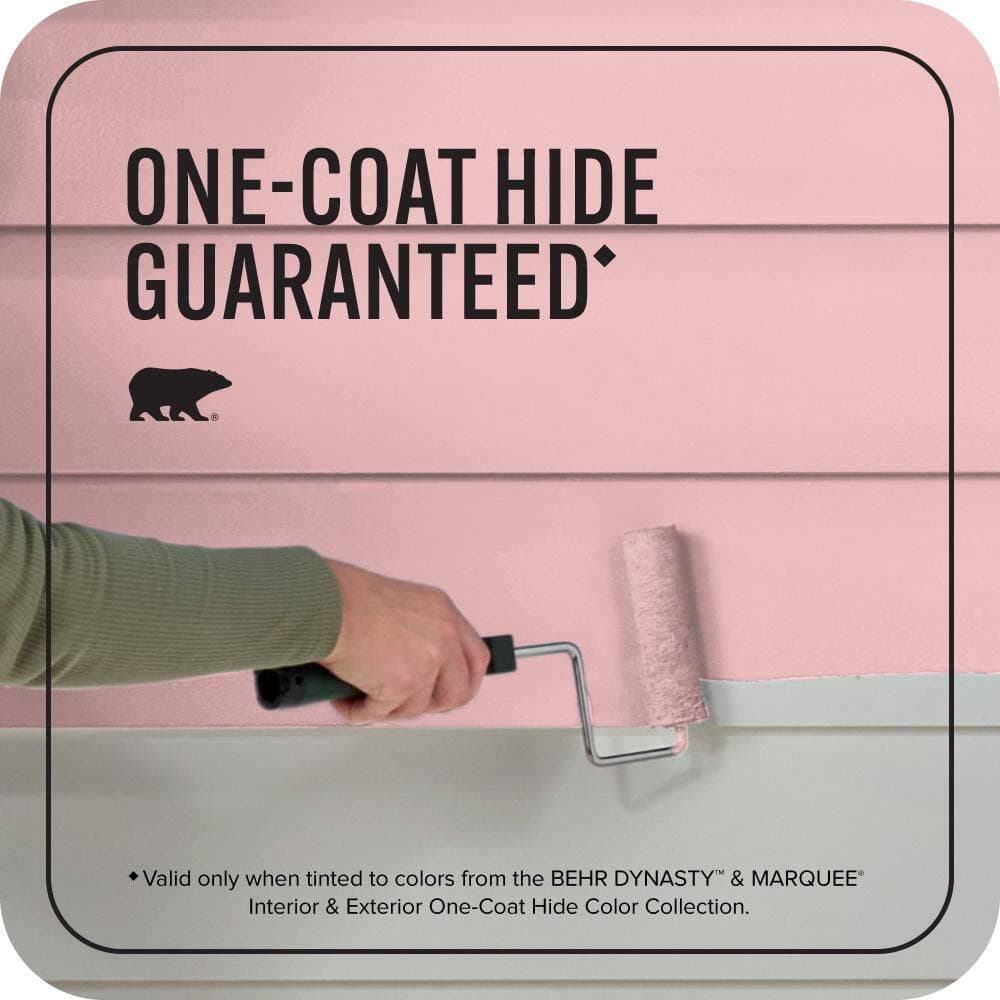 BEHR MARQUEE 1 gal. #P160-2 Blush Rush Flat Exterior Paint & Primer (3)