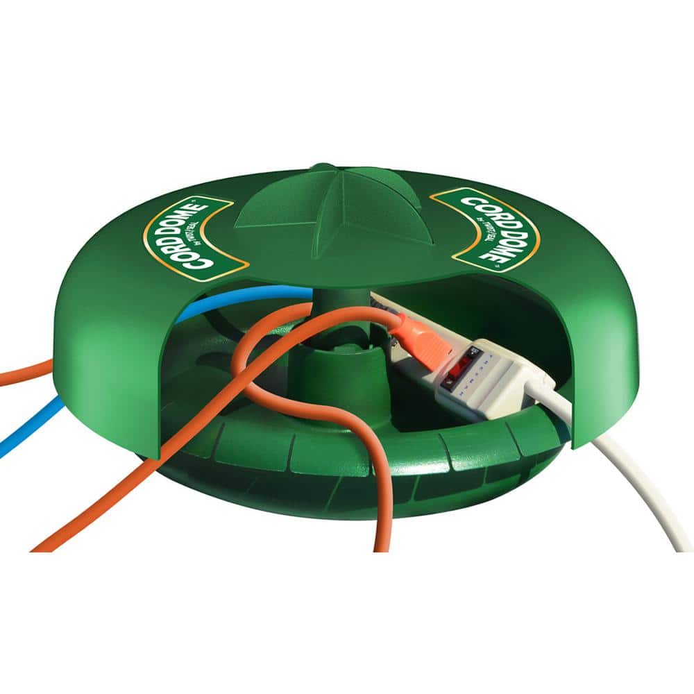 Unbranded Cord Dome Outdoor Power Strip and Surge Protector Cover, Extension Cord Connection Box (3)