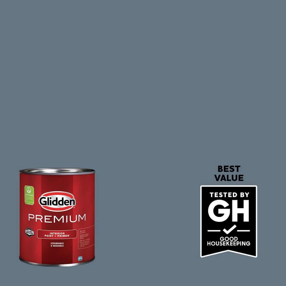 Glidden Premium 1 qt. PPG1040-6 Freedom Found Eggshell Interior Latex Paint