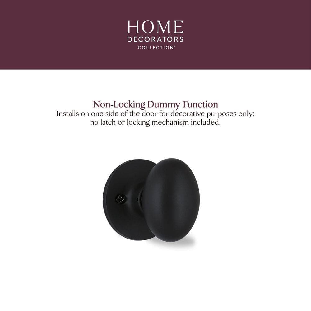 Home Decorators Collection Beale Dummy Door Knob (3)