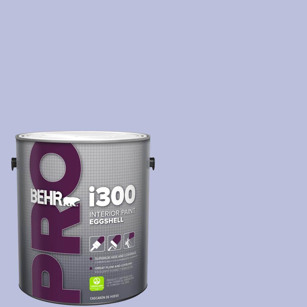 BEHR PRO 1 gal. #620A-3 Rhapsody Lilac Eggshell Interior Paint (1)