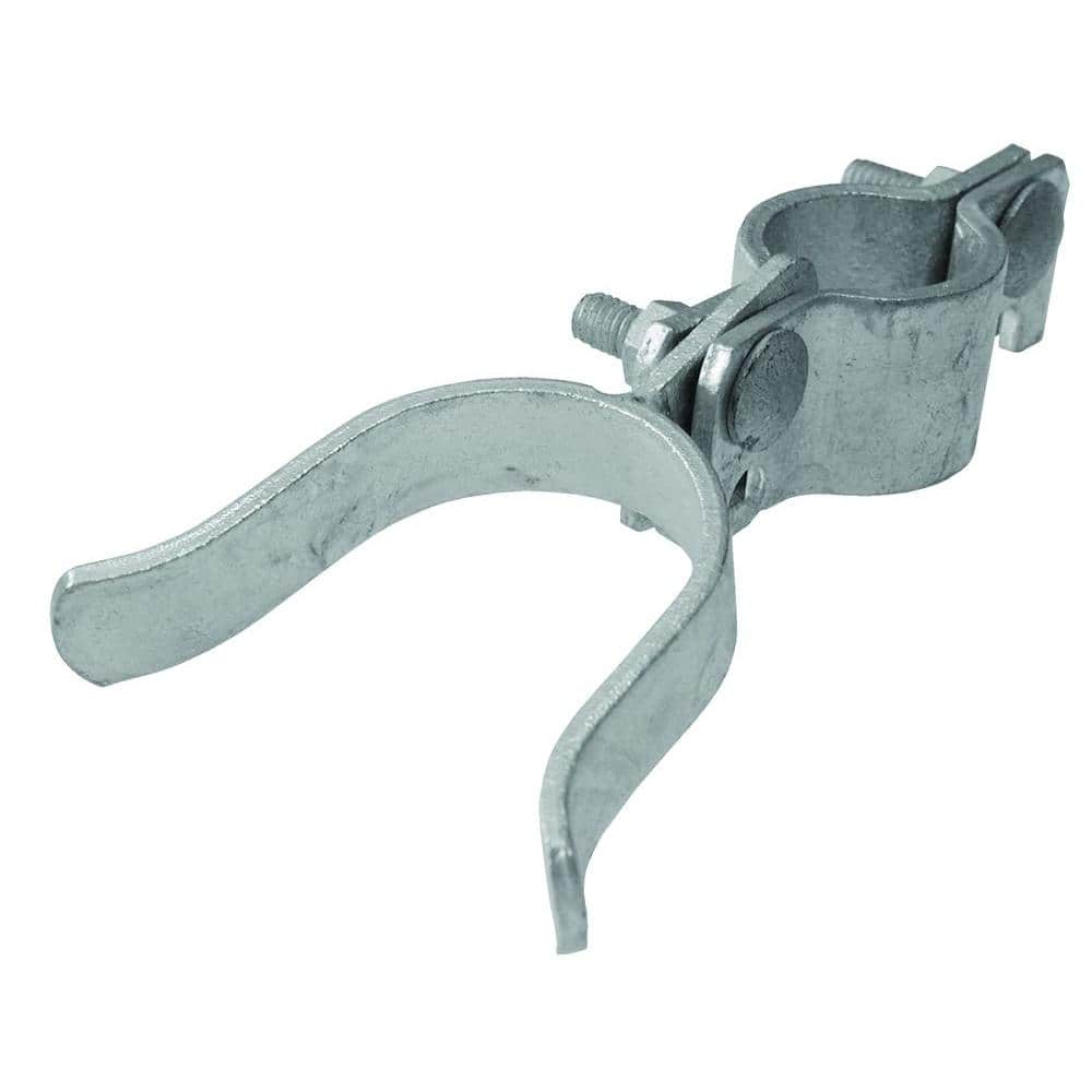 Everbilt 2-3/8 in. x 1-3/8 in. Galvanized Metal Fork Latch with Nut and Bolts (1)