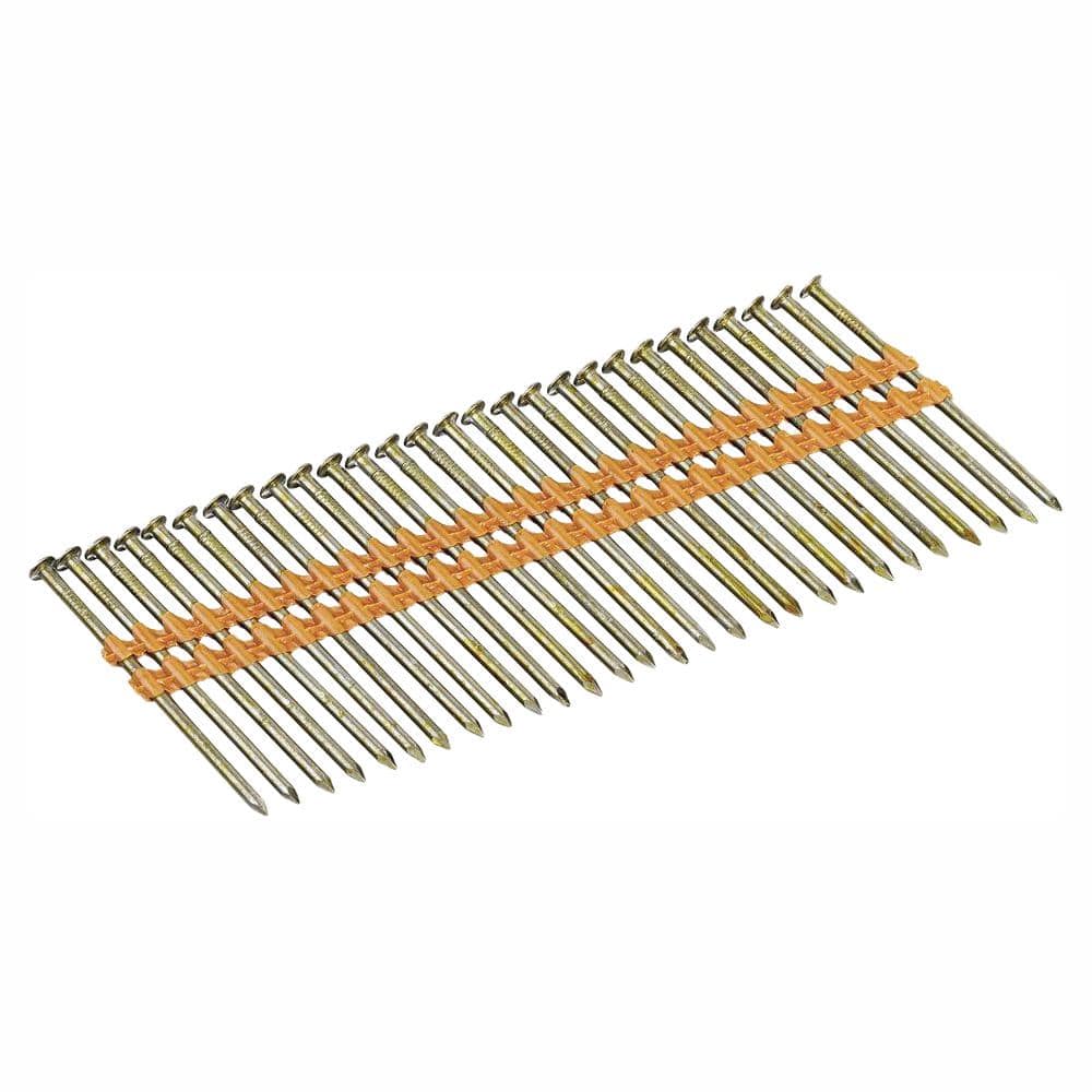 DEWALT 3 in. x 0.131 in. Ring Shank Galvanized Metal Framing Nails (2000 Pack)