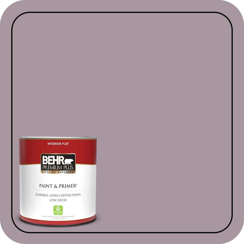 BEHR PREMIUM PLUS #N110-3 Fig Preserves Enamel Low Odor & Primer (1)