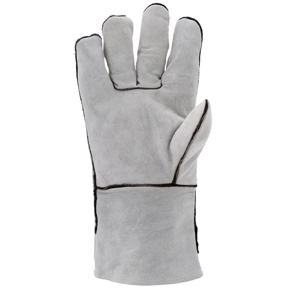Lincoln Electric Cloth-Lined Leather Welding Gloves (3)