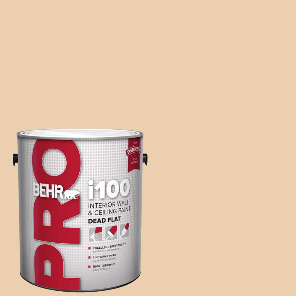 BEHR PRO 1 gal. #S270-2 Chai Dead Flat Interior Paint