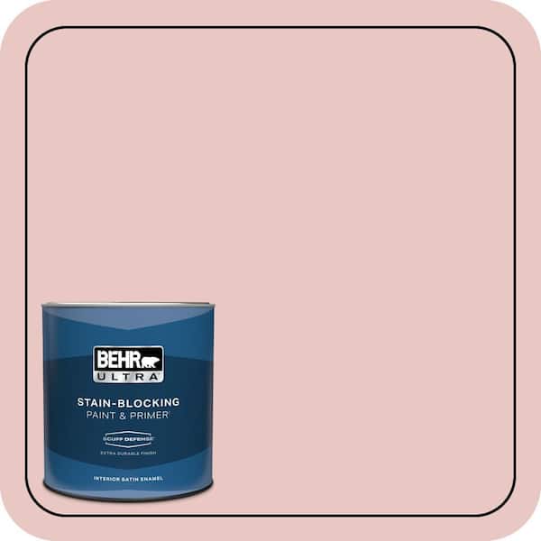 BEHR PREMIUM PLUS #150E-2 Kashmir Pink Flat Low Odor & Primer (3)