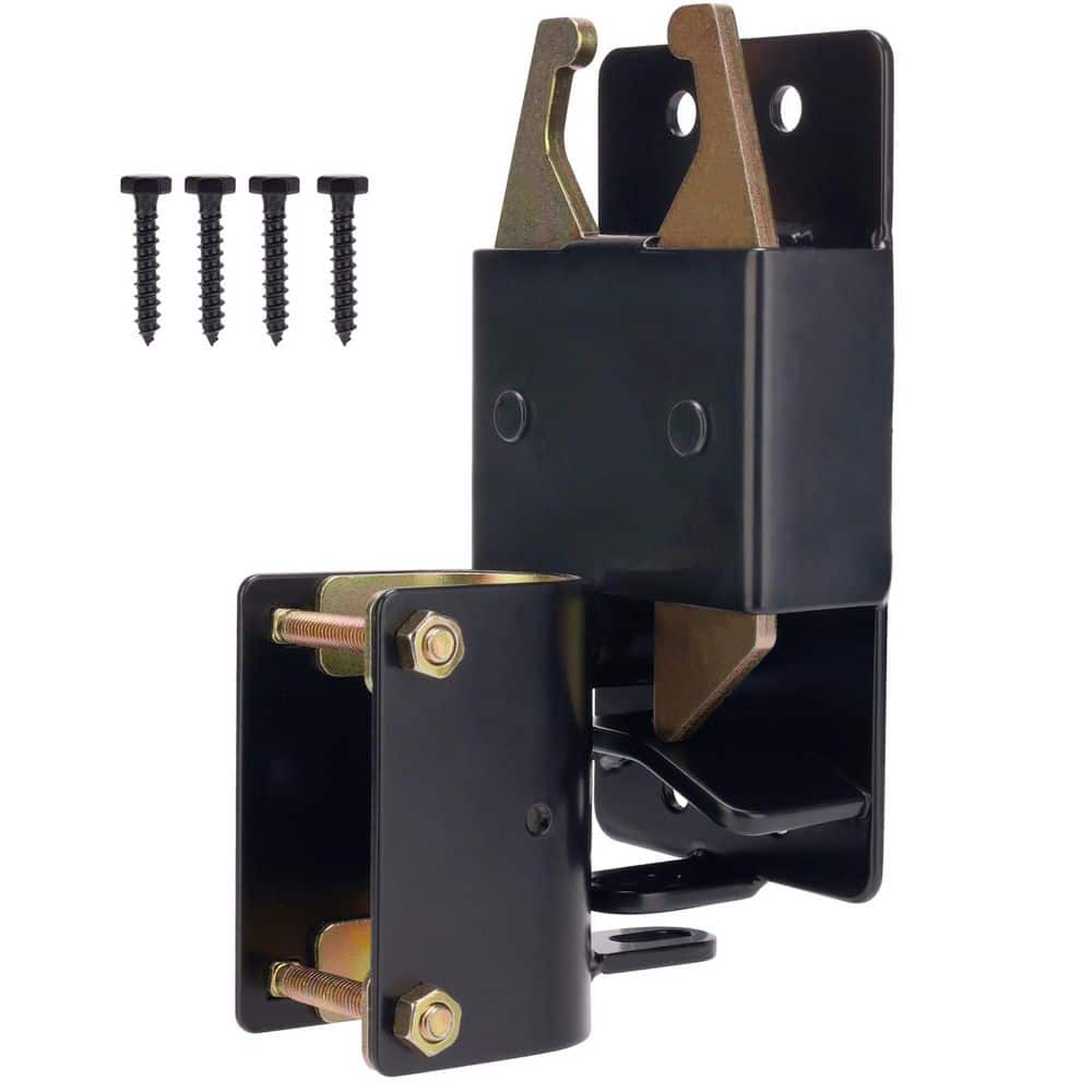 Unbranded Heavy Duty 2-Way Farm Gate Latch Zinc Coated Steel Corrosion Resistant for Metal Livestock Fence Gates (1)
