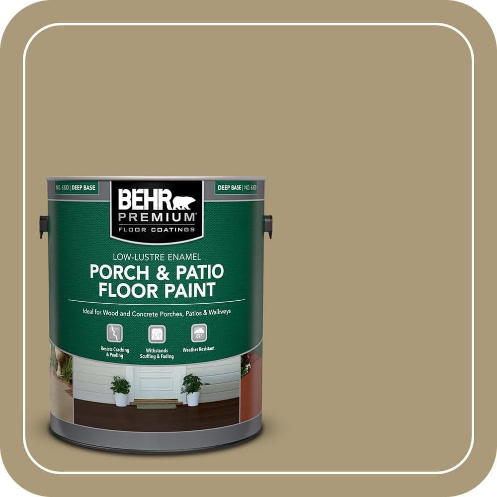 BEHR PREMIUM #PPU8-06 Low-Lustre Enamel Interior/Exterior Porch and Patio Floor Paint (1)