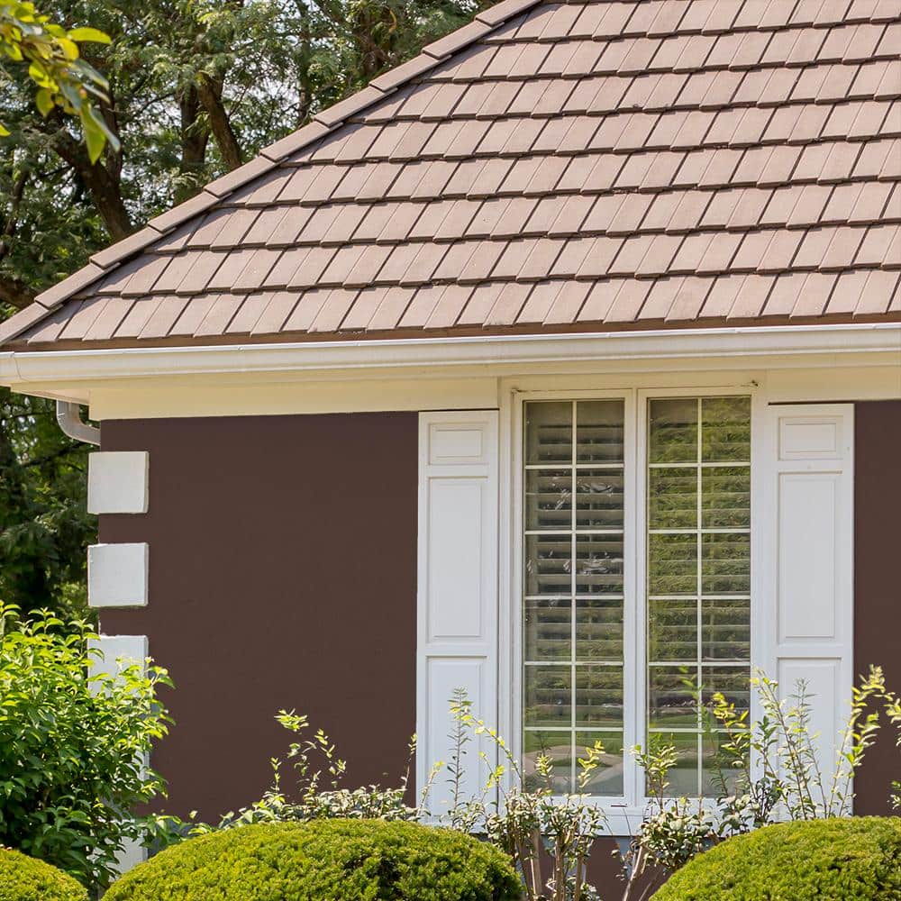 BEHR PREMIUM 5 gal. #S-G-790 Bear Rug Elastomeric Masonry, Stucco and Brick Exterior Paint (4)
